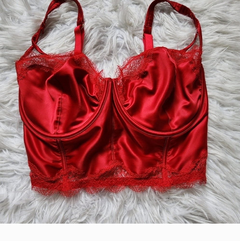 Victoria's secret satin bralette size 38DDD